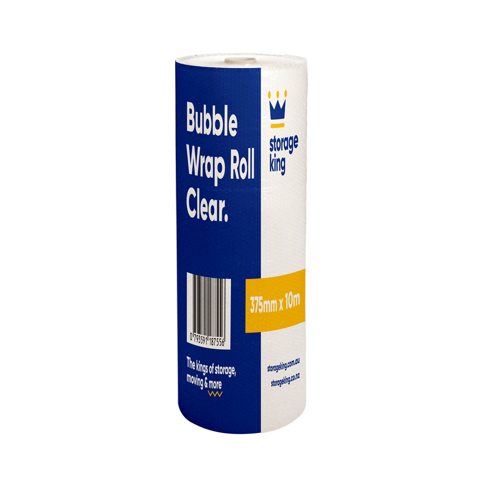 375mm x 10m Bubble Wrap Roll Clear